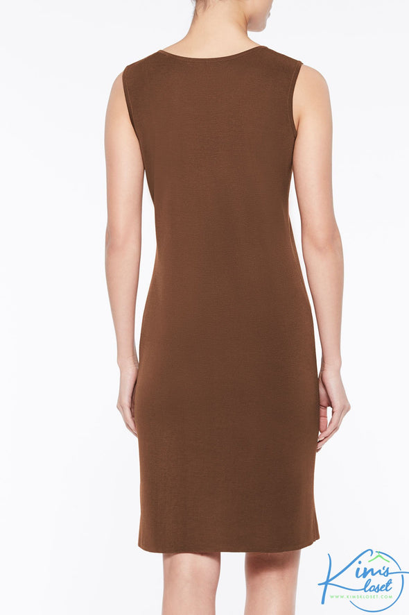 Sleeveless Sheath Knit Dress - KimsKlosetKCL