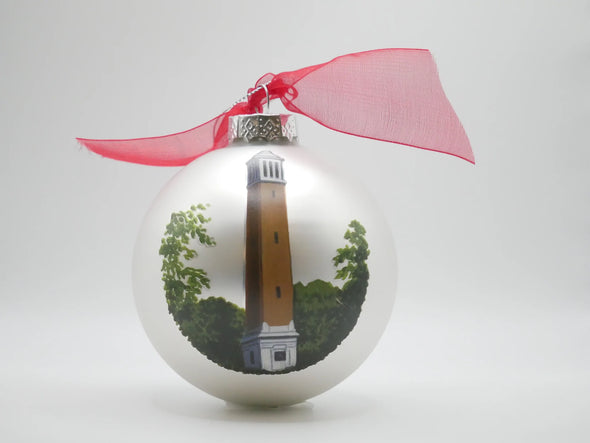 Alabama Landmark Glass Ball Ornament