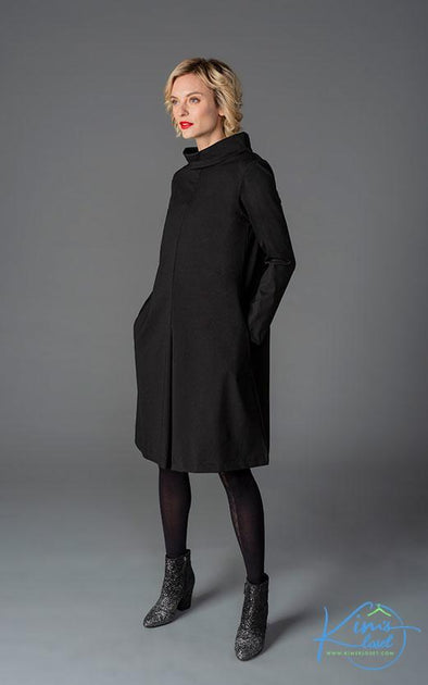 Funnel Neck Dress - KimsKlosetKCL