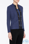 Buckle Trim Knit Jacket - KimsKlosetKCL