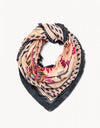 Barbee Floral Square Scarf - KimsKlosetKCL