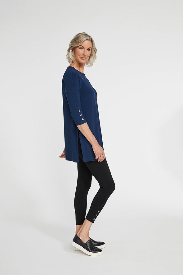 Sympli Halo Border Tunic - KimsKlosetKCL