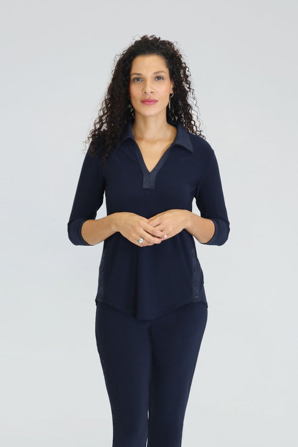 Sympli Storm-Weekender Top 3-4-Sleeve - KimsKlosetKCL