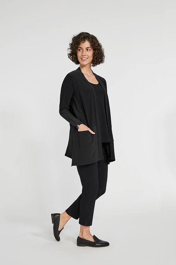 Sympli Zest Zip Back Cardigan - KimsKlosetKCL