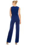 Sleeveless Jumpsuit with a Chic Pleated Ruffle Detail - KimsKlosetKCL